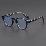 Retro Polygonal  Pin Holder Eyeglasses