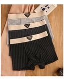 Textured Lightweight Boxer With Fresh Protection (set of 04)