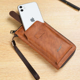 Men's New Fashion Multi-Card Slot Soft Long Wallet