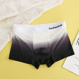 Men's Soft & Stylish Gradient Ombre Boxer Briefs (Set of 04)