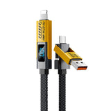 100W 4 in 1 Data Cable with Digital Display