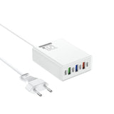 120W Multi-Port 3USB+4PD Fast Charger Hub