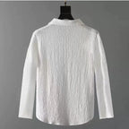 Elegant Draped Collar Relax Fit Set