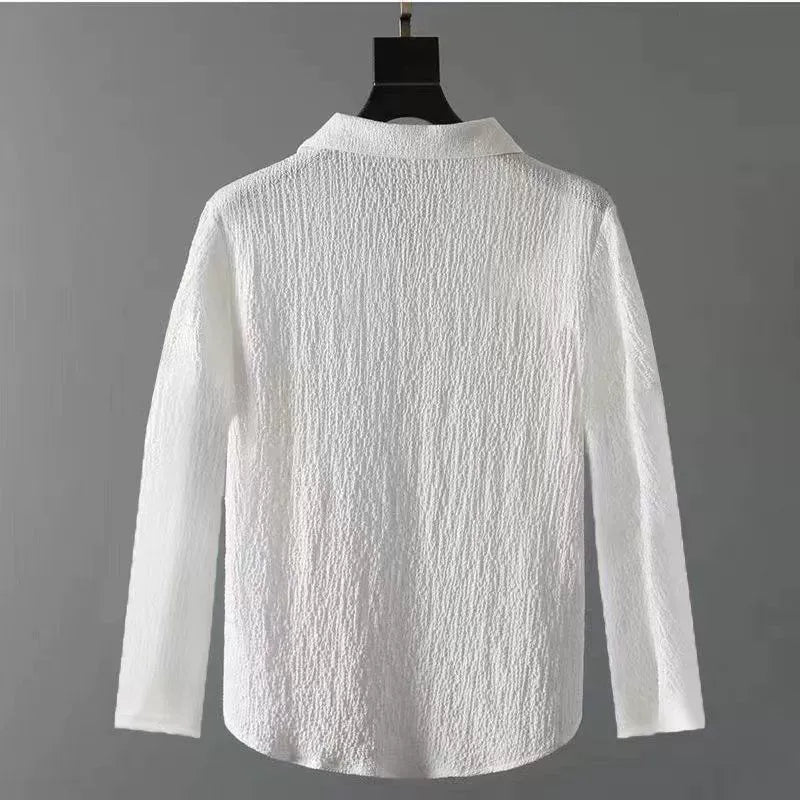 Elegant Draped Collar Relax Fit Set