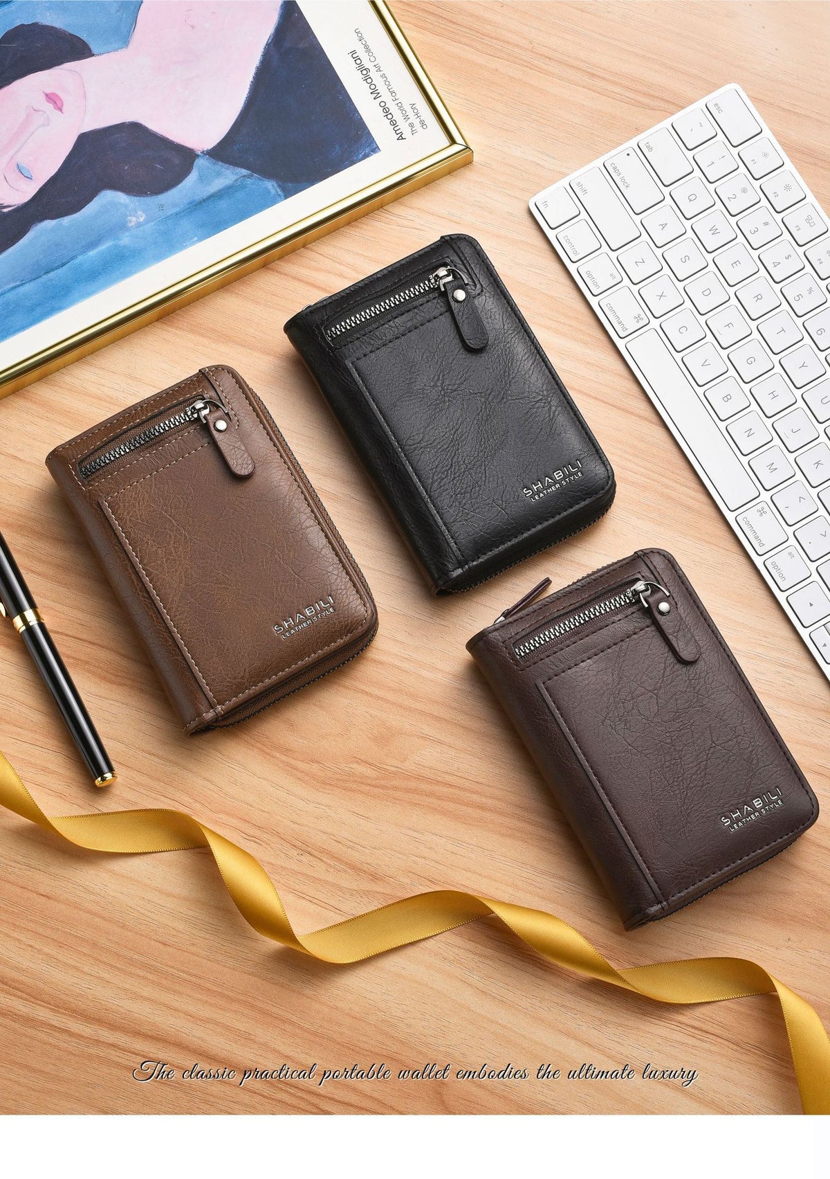 Men's Wallet With Multiple Card Slots