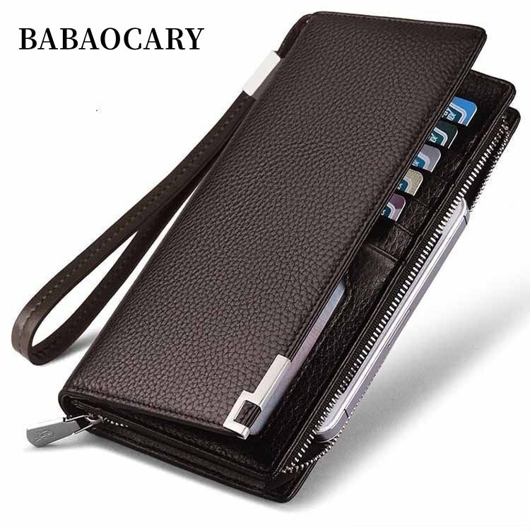 Premium Business Zipper Multi-Card Wallet