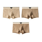 New Striped Soft Cotton Underwear (set of 04)