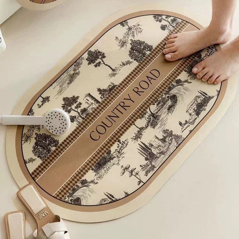 Elegant Blossoms Wrapped in Quiet Luxury Mat
