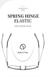 Sleek Premium Full-Frame Metal Eyeglasses