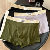 Threaded Contrast Color Men’s Boxer( Set of 04)