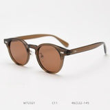Classic Metal Round Frame Sunglasses