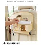 Multifunctional car backseat storage bag