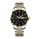 Poedagar-Top Quality Luxury Stainless Steel Men's Watch