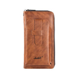 Men's New Fashion Multi-Card Slot Soft Long Wallet