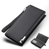 Premium Business Zipper Multi-Card Wallet
