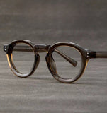 Japanese Retro Vintage Stylish round frame glasses