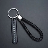 Anti-lost Number Plate Car Keychain
