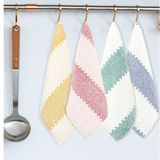 Multipurpose Soft Absorbent  Cleaning Hand Towels( set of 5)