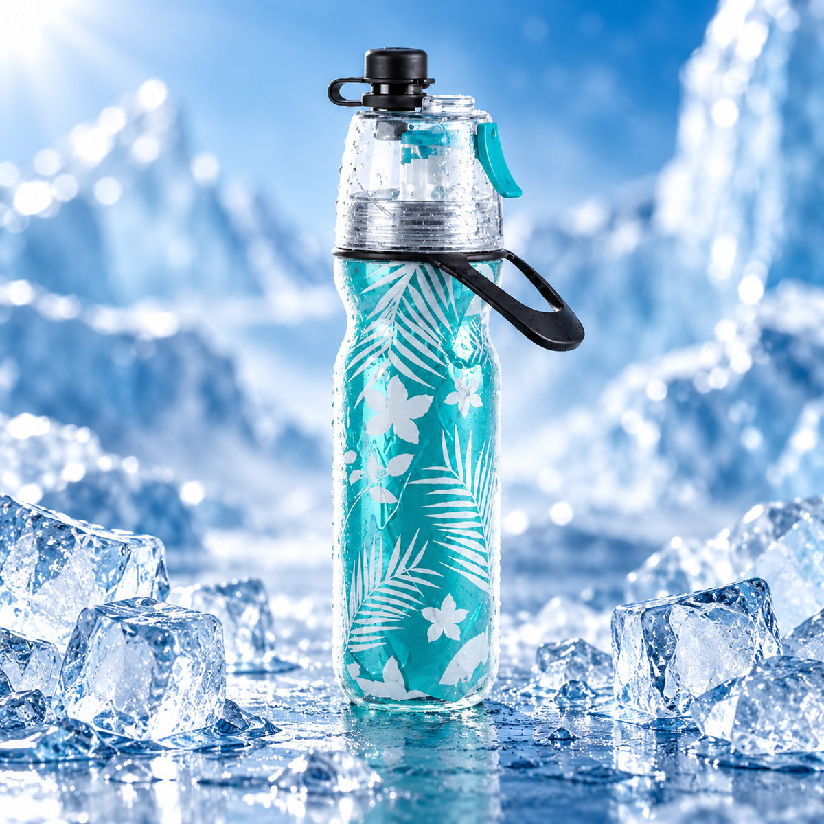 Spray Cool Sports Water Bottle
