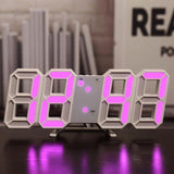 LED Digital Wall Hanging Calendar Thermometer Electronic Digital Clocks