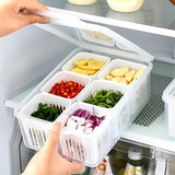 Refrigerator Storage Box 6 Grids