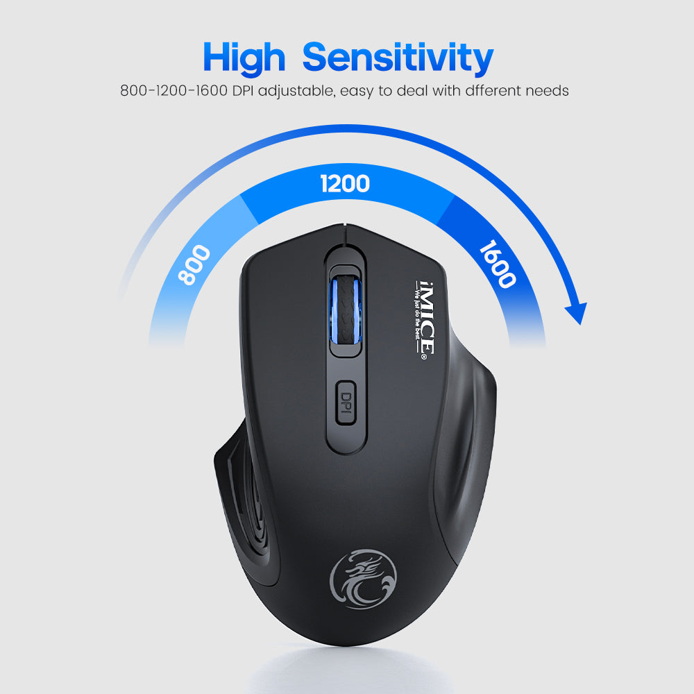 Silent USB Optical Wireless Mouse