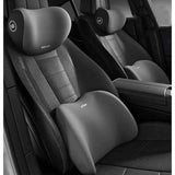 Premium Memory Foam Car Neck Support Seat Pillow Set