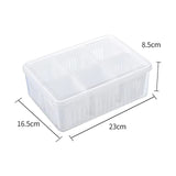 Refrigerator Storage Box 6 Grids