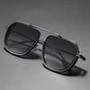 Retro Punk Metal Frame Street Shades