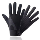 Unisex Bike Bicycle Full Finger Ultra-Thin Glove