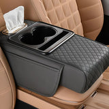 Car Multifunctional Armrest Box With Tissue