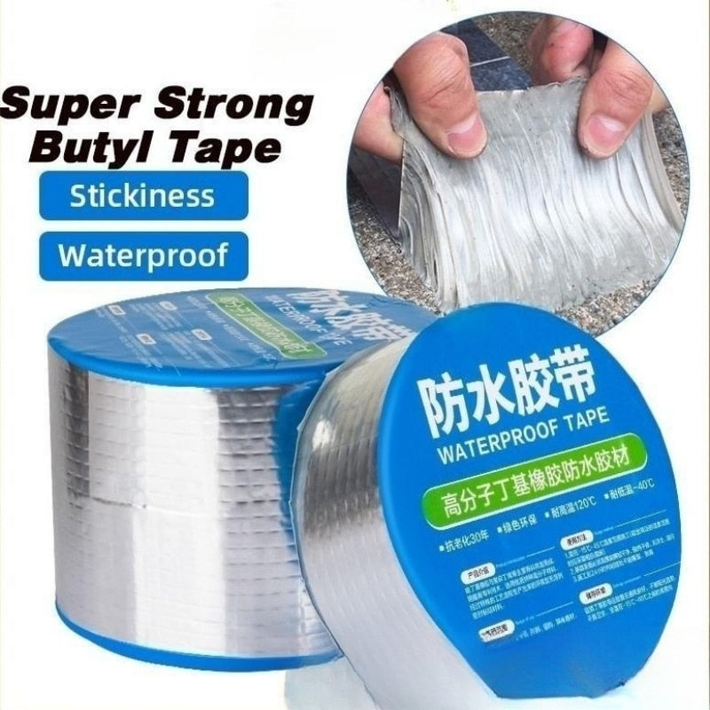 Super Strong Waterproof Aluminum Foil Adhesive Tape Care Me