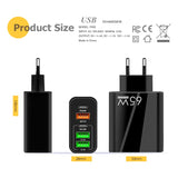 PD65W Multi-Port Fast Charging Adapter