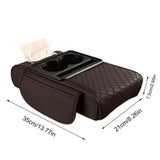 Car Multifunctional Armrest Box With Tissue