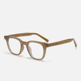 Unisex Full Rim Square TR90 Eyeglasses