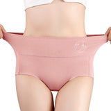 High Waisted Solid Color Comfortable Underwear (Set of 3)