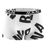 Seamless Letter Printed Underwear (Set of 4)