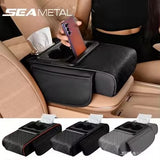 Car Multifunctional Armrest Box With Tissue