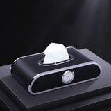 Car creative instrument panel tissue box