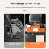 Space-Saving Car Back Seat Storage Box