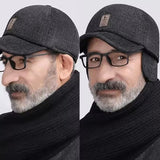 Ear Cover Retro Wool Hats