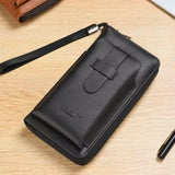 Men's New Fashion Multi-Card Slot Soft Long Wallet