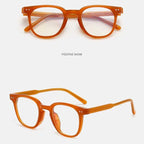 Retro Anti-blue Light Transparent Glasses