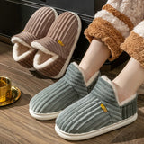 Indoor-Outdoor Fluffy Warm Slippers