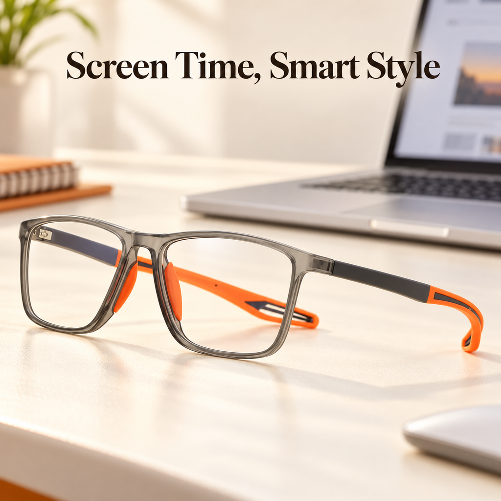 TR90 anti-blue myopia Optical Glass
