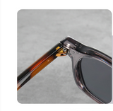 Retro Thick Oval Frame Sunglasses