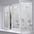 Frosted Anti-Peep Electrostatic Window Sticker