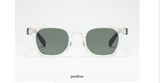 Retro Thick Oval Frame Sunglasses