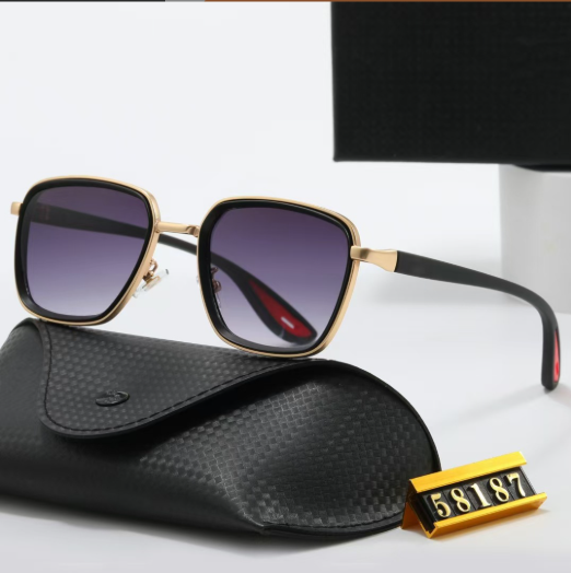 Flat-Top Square Sunglasses for Men