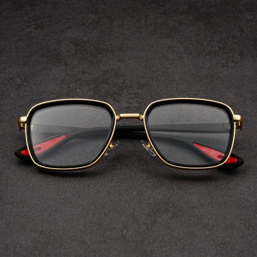 Flat-Top Square Sunglasses for Men